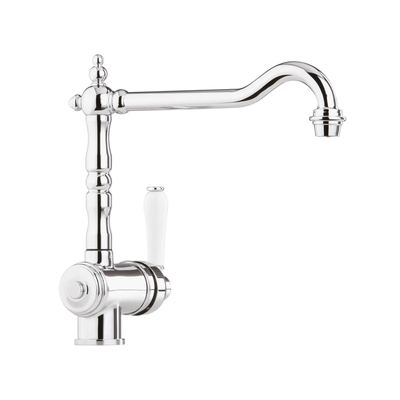 Robinet cuisine vintage chromé MARIUS