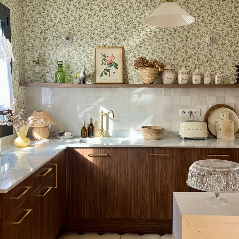 Robinet vintage inox doré Luisina GUSTAVE
