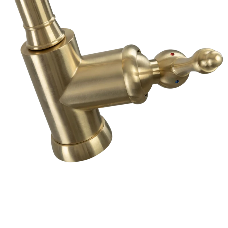 Robinet vintage inox doré Luisina GUSTAVE