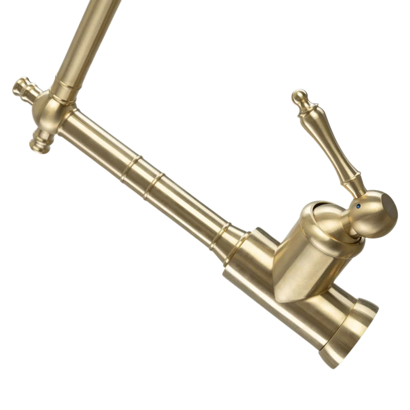 Robinet vintage inox doré Luisina GUSTAVE
