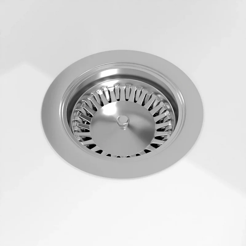 Vidage automatique 2 bacs CUIPD243 pour évier Villeroy & Boch ARCHITECTURA - Siphon gain de place