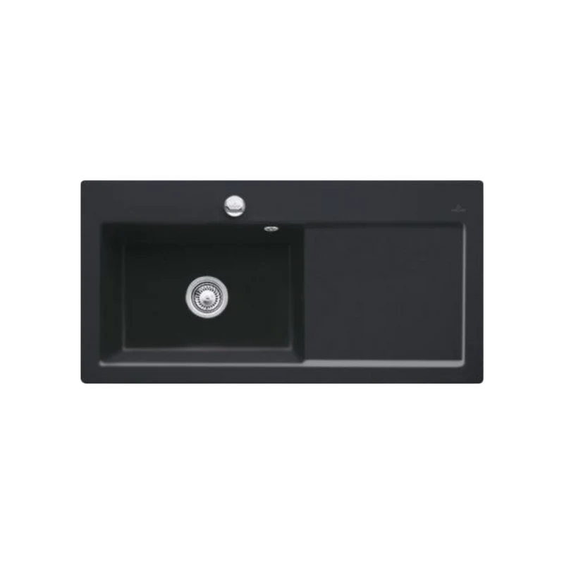 Vidage automatique 1 bac CUIPD017 / CUIPD269 pour évier V&B SUBWAY PURE - Siphon gain de place