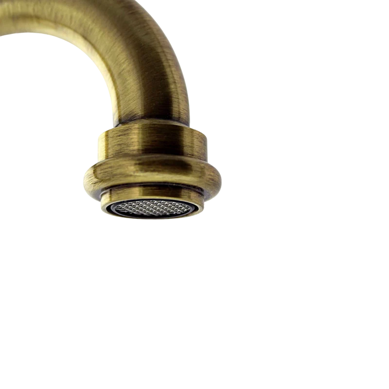 Robinet vintage laiton vieux bronze Paffoni LEON