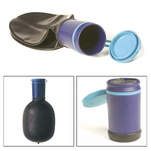 Urinoir Transportable pour Hommes avec Couvercle Sécurisé