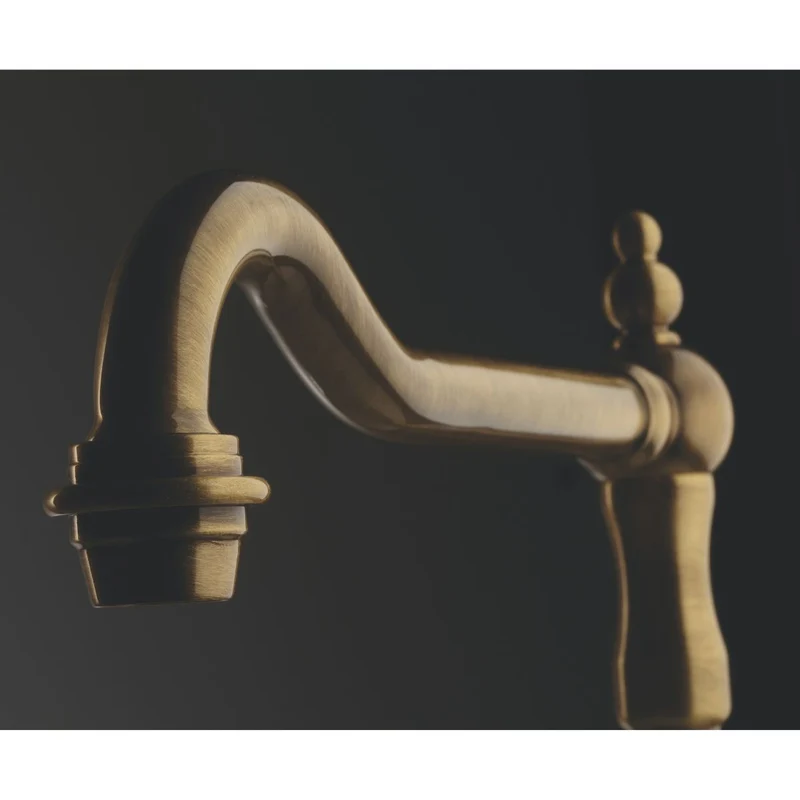 Robinet vintage laiton vieux bronze Chambord EDMOND
