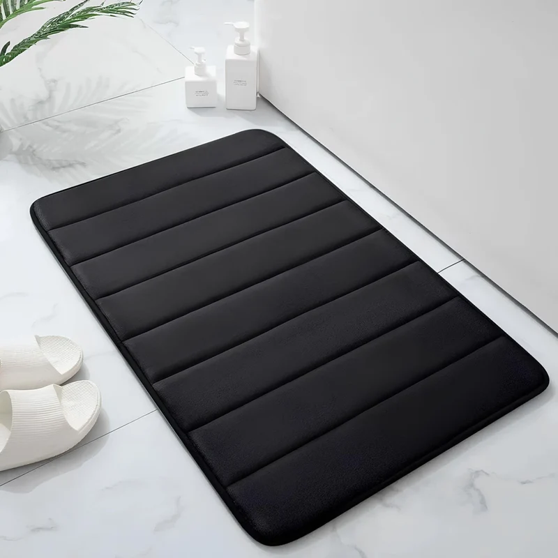 Tapis de Douche à Mémoire de Forme - Antidérapant et Absorbant