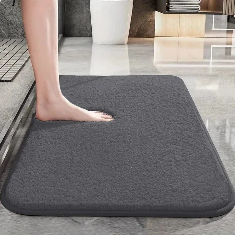 Tapis de Douche Doux – Ultra-Absorbant & Antidérapant
