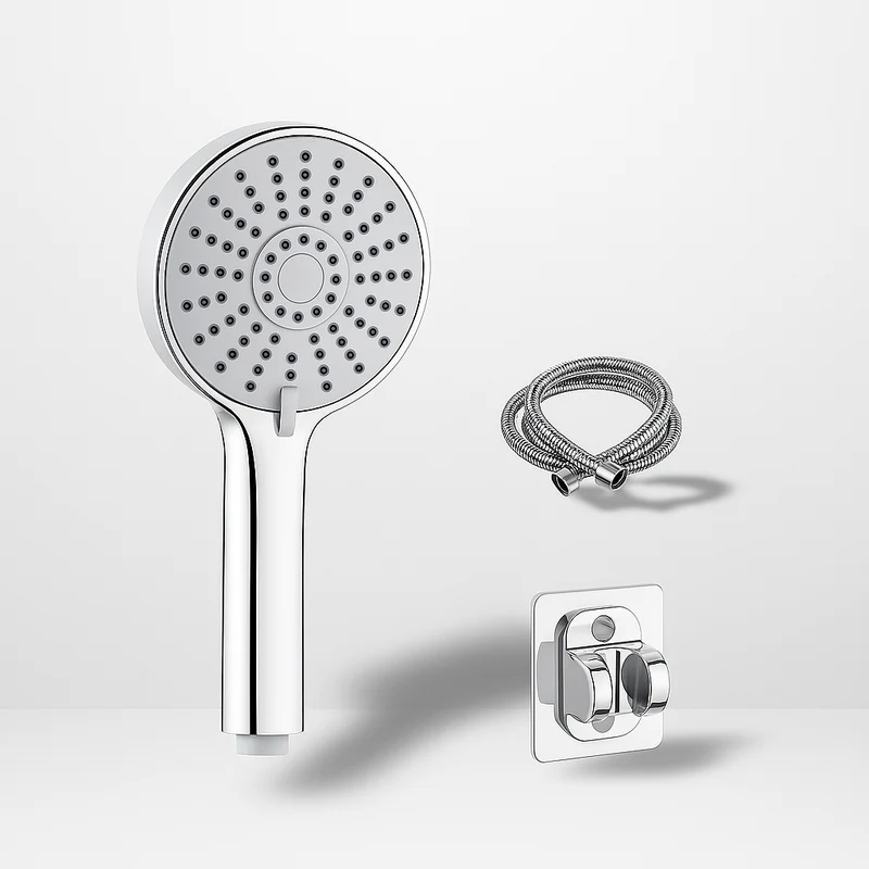 Pommeau de Douche Haute Pression – Large panneau et 5 modes ajustables