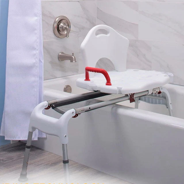 Chaise Glissante à Hauteur Réglable pour Accès à la Baignoire