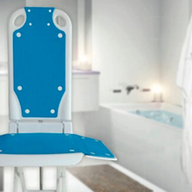 Chaise de bain Rembourrée avec Télécommande