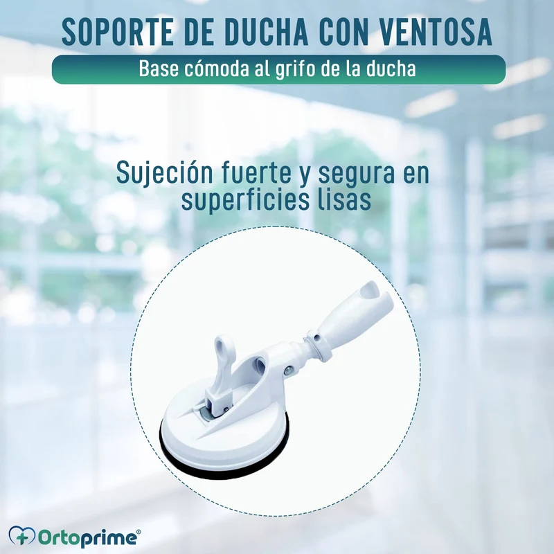 Support de Douche avec Ventouse et Levier | Universel META