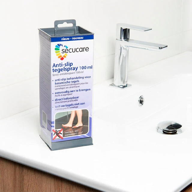 Spray Antidérapant pour Baignoire Séchage Rapide | 2 Présentations