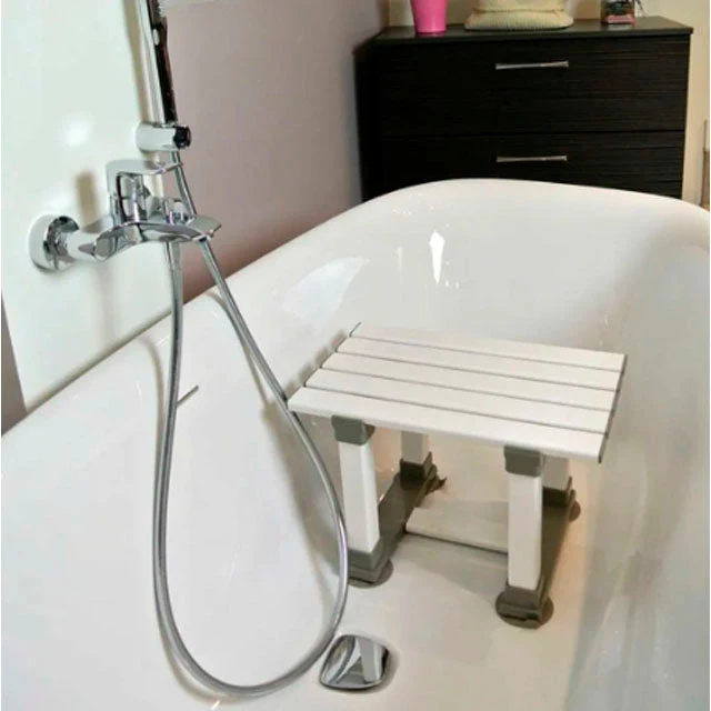 Tabouret de Baignoire Antidérapant avec Ventouses | Deux Hauteurs