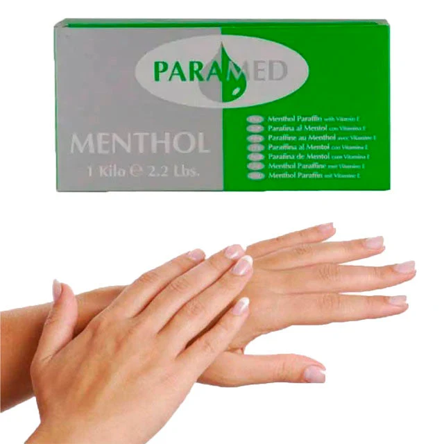 Paraffine pour les Mains avec Menthol 1kg | Pour les Douleurs et la Raideur