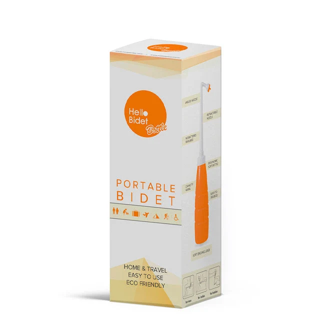 Bidet Bouteille Rétractable Portable pour l'Hygiène Intime | Utilisation Unisexe