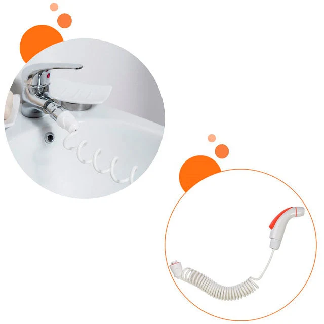 Douche Téléphone Portable pour WC | Hygiène Intime Unisexe