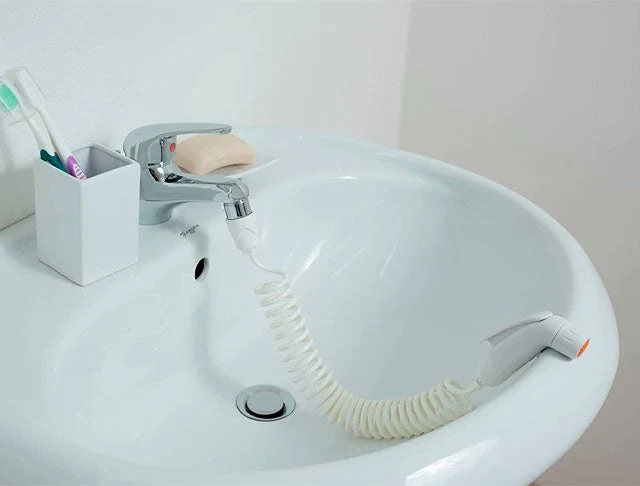 Douche Téléphone Portable pour WC | Hygiène Intime Unisexe