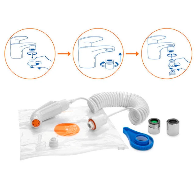 Douche Téléphone Portable pour WC | Hygiène Intime Unisexe