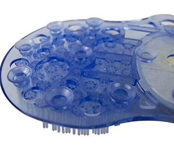 Lave-pieds 3 en 1 avec fixation | Exfoliant relaxant