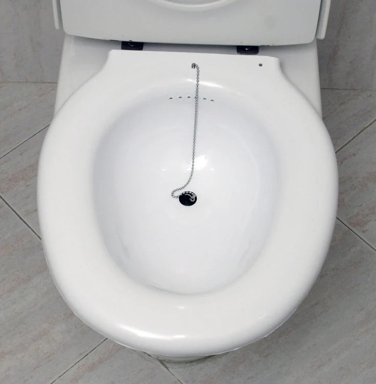 Bidet Adaptateur WC avec Bouchon