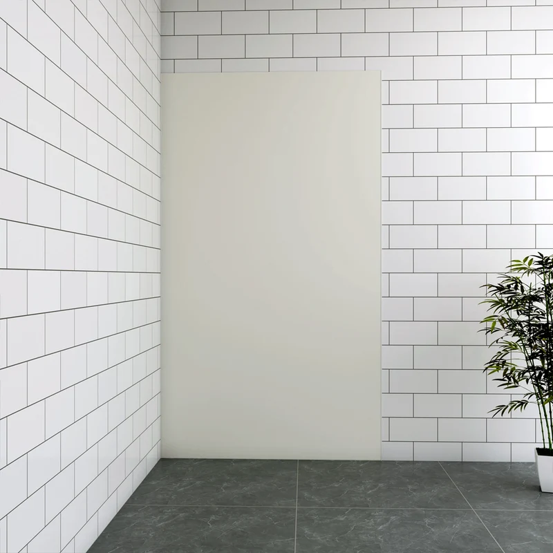 Océan Panneau Mural Étanche Blanc multi-usage | Composite Alu-Plastique | Salle de Bain, Douche, Cuisine | 40 / 80 / 90 / 100 / 120cm