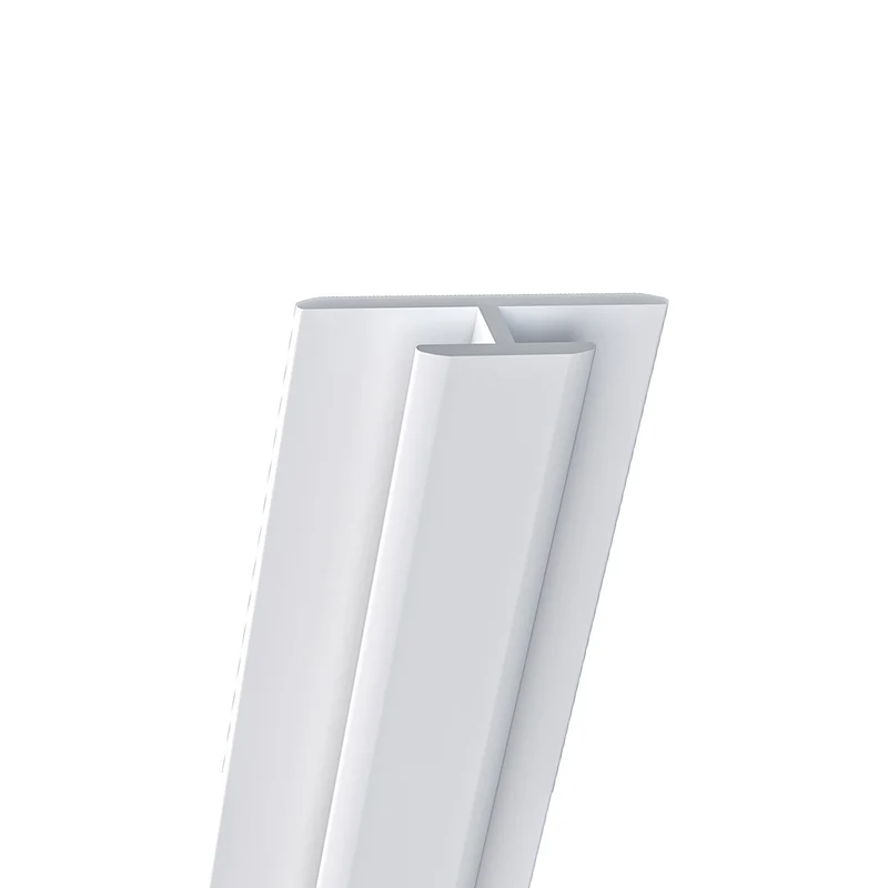 Océan Profilé de Jonction en H pour Panneaux Muraux – Finition Plane et Invisible – Aluminium Blanc (210 cm)