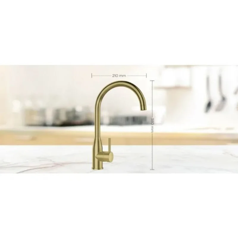 Robinet Schock KAVUS inox doré