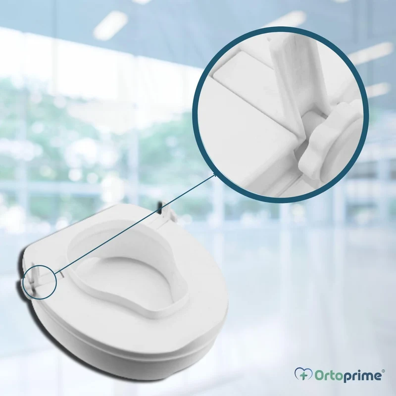 Rehausseur WC avec Couvercle 10 cm | Universel