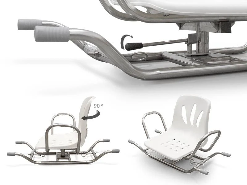 Chaise de bain pivotante 360º Premium