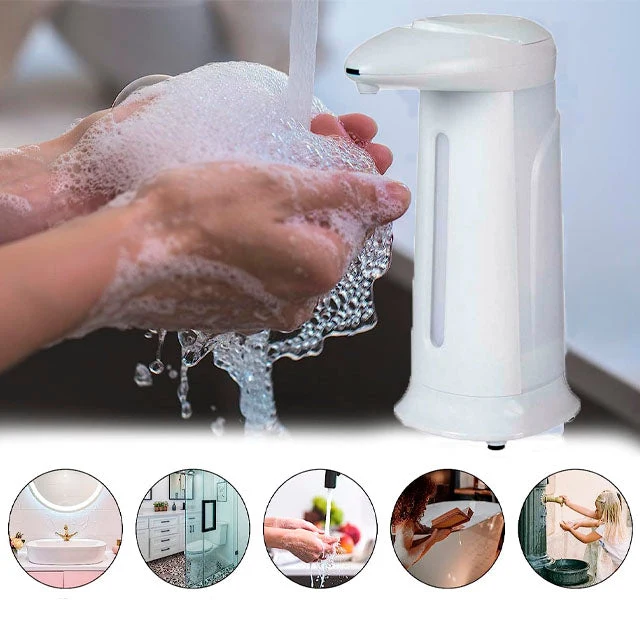 Distributeur Automatique de Savon et de Gel | Capacité 350 ml