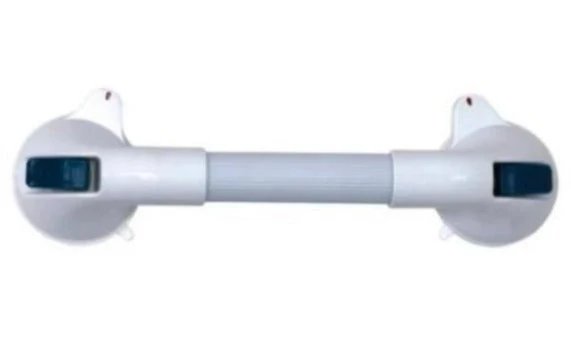 Pack Tabouret de Bain Rond + Poignée de Douche à Système de Succion