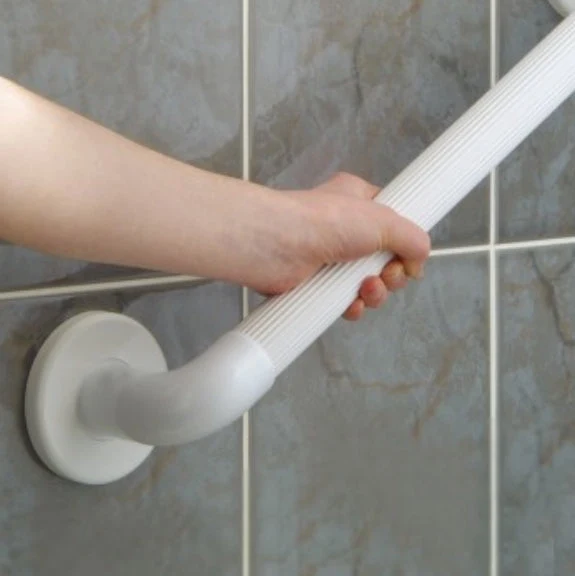 Poignée en PVC Blanc pour Douche | Quatre Tailles