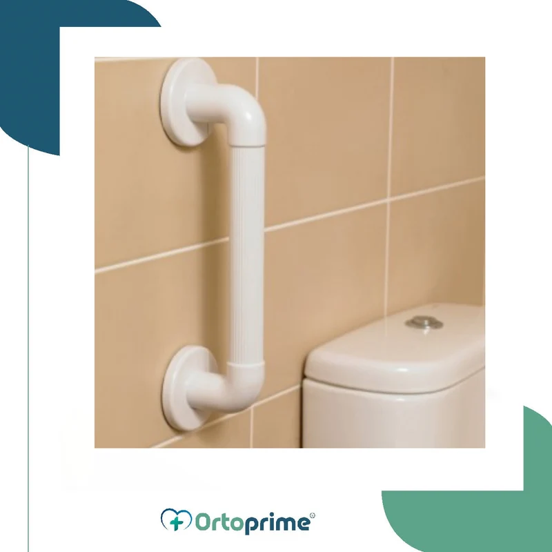 Poignée en PVC Blanc pour Douche | Quatre Tailles