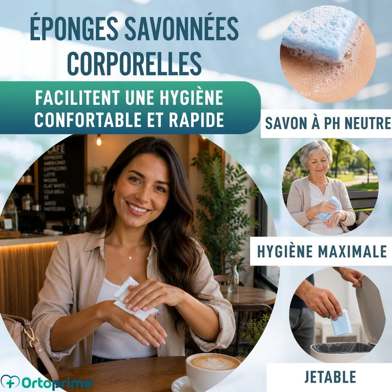 Éponges Jetables pour Bébés et Adultes