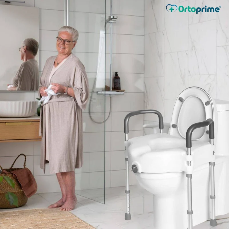 Rehausseur WC 12cm avec Pieds | Universel