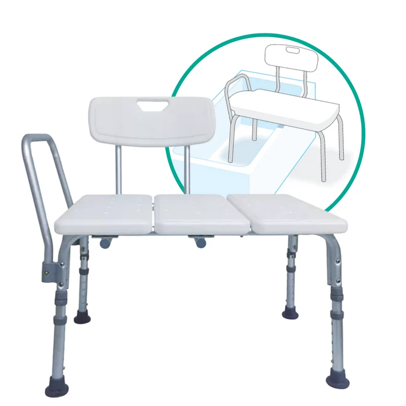 Siège de Baignoire Orthopédique pour Transfert | Banc de Douche Siège Universel
