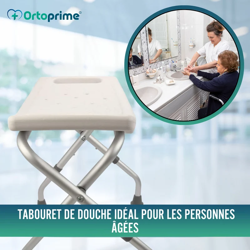 Tabouret de Bain Pliable