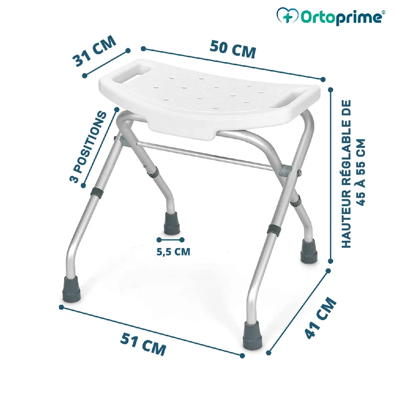 Tabouret de Bain Pliable