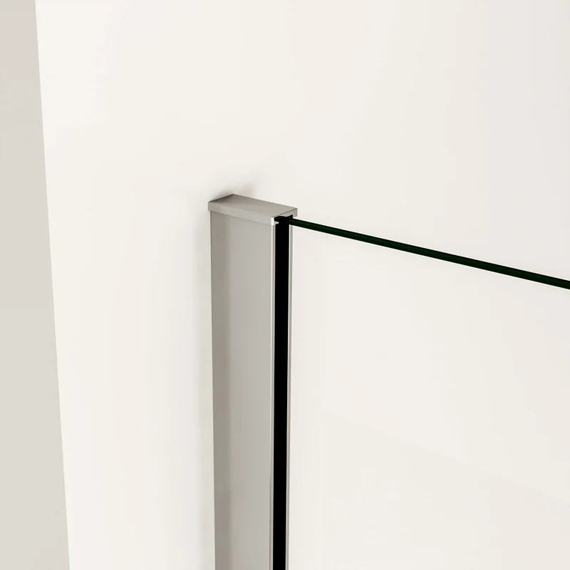pare-baignoire 40/70x130cm écran fixé en verre anti-calcaire Océan