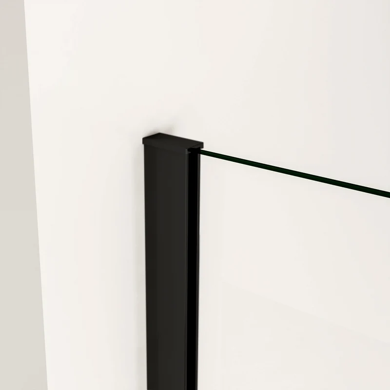 pare-baignoire 40/70x130cm écran fixé en verre anti-calcaire Océan