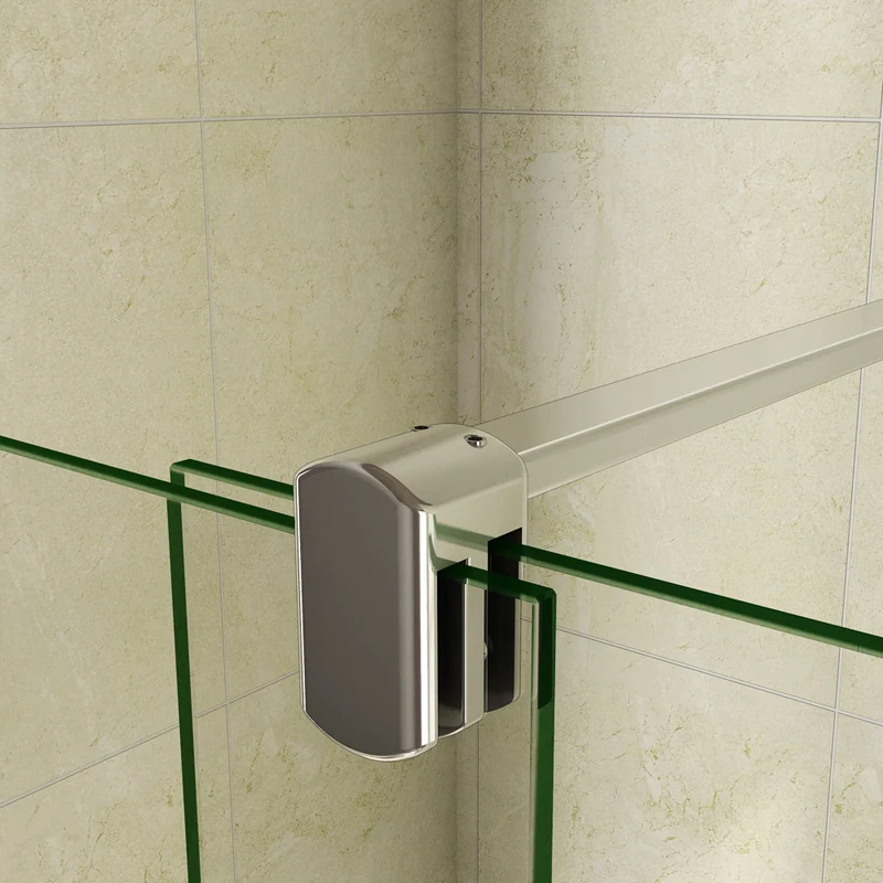 porte de douche 190cm en verre anticalcaire porte coulissante en niche Océan