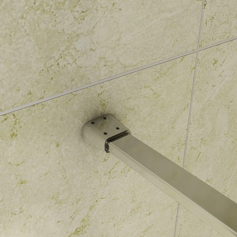 porte de douche 190cm en verre anticalcaire porte coulissante en niche Océan