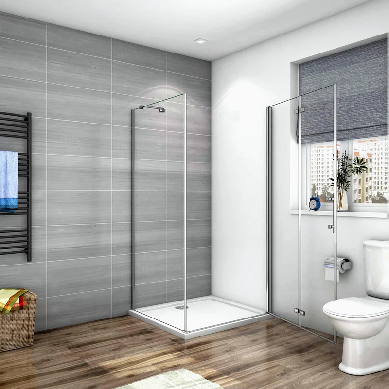 Océan Cabine de douche 195cm en 6mm verre anticalcaire modèle de Vécoutis