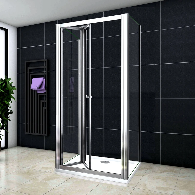 Océan Cabine de douche en U, livré avec 2 paroi fixes