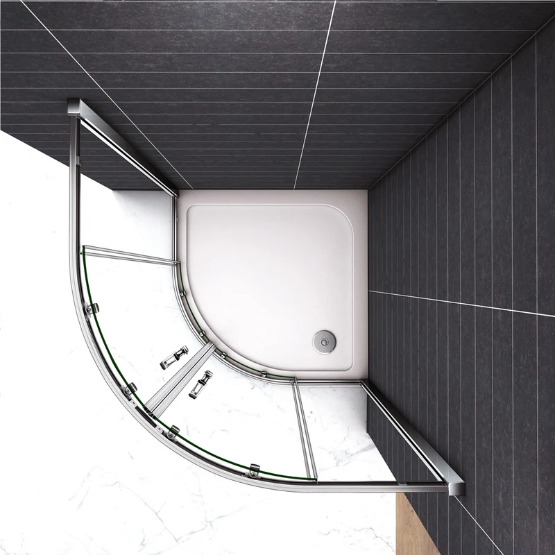 Cabine de douche 185 / 195cm,livré avec un receveur modèle de Quantina