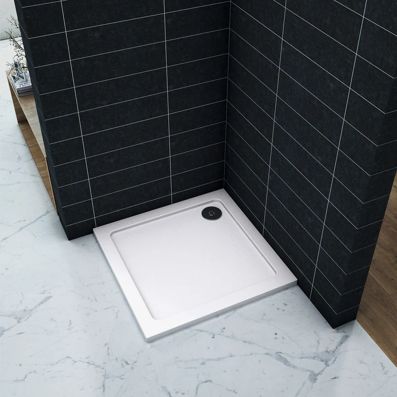 Receveur de douche , carré et rectangulaire ,hauteur:3cm modèle de Renici