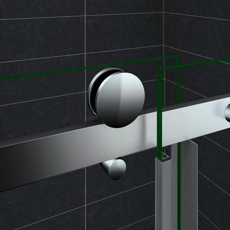 Cabine de douche 100 - 160 x 70 / 80 / 90 / 100 x 195cm en 8mm verre anticalcaire modèle de Baras
