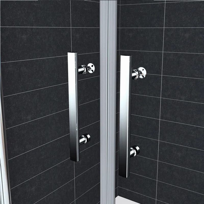 Porte de douche 187 / 197 cm en 6mm verre anticalcaire modèle de Classique