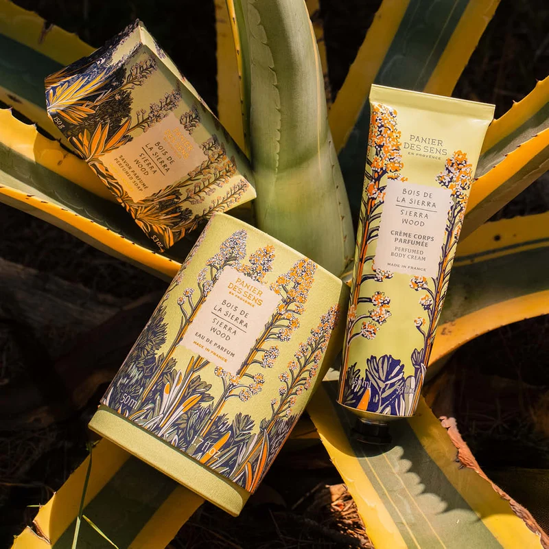 Crème corps parfumée Bois de la Sierra - 150ml