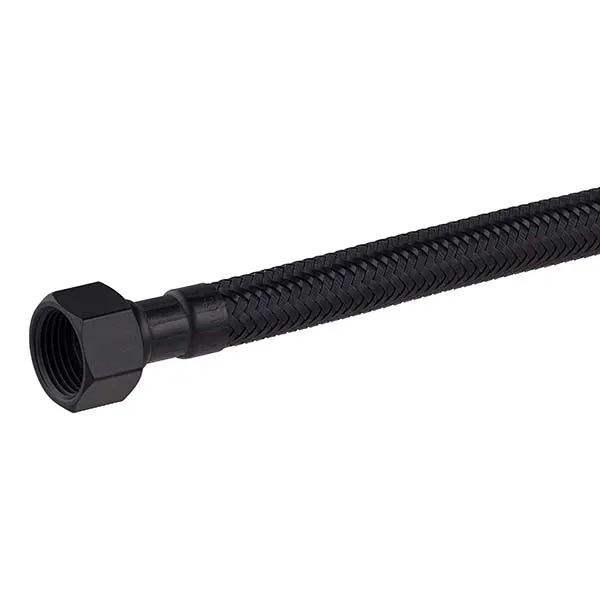 Flexible F3/8 - M10X100 Noir Nylon Tressé